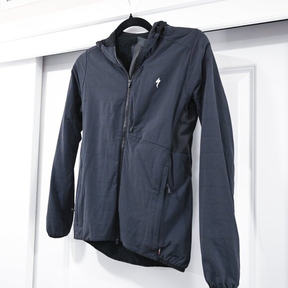 Specialized Small Legacy Alpha Jacket in Black Special Fleece Biking Jacket - Picture 4 of 10